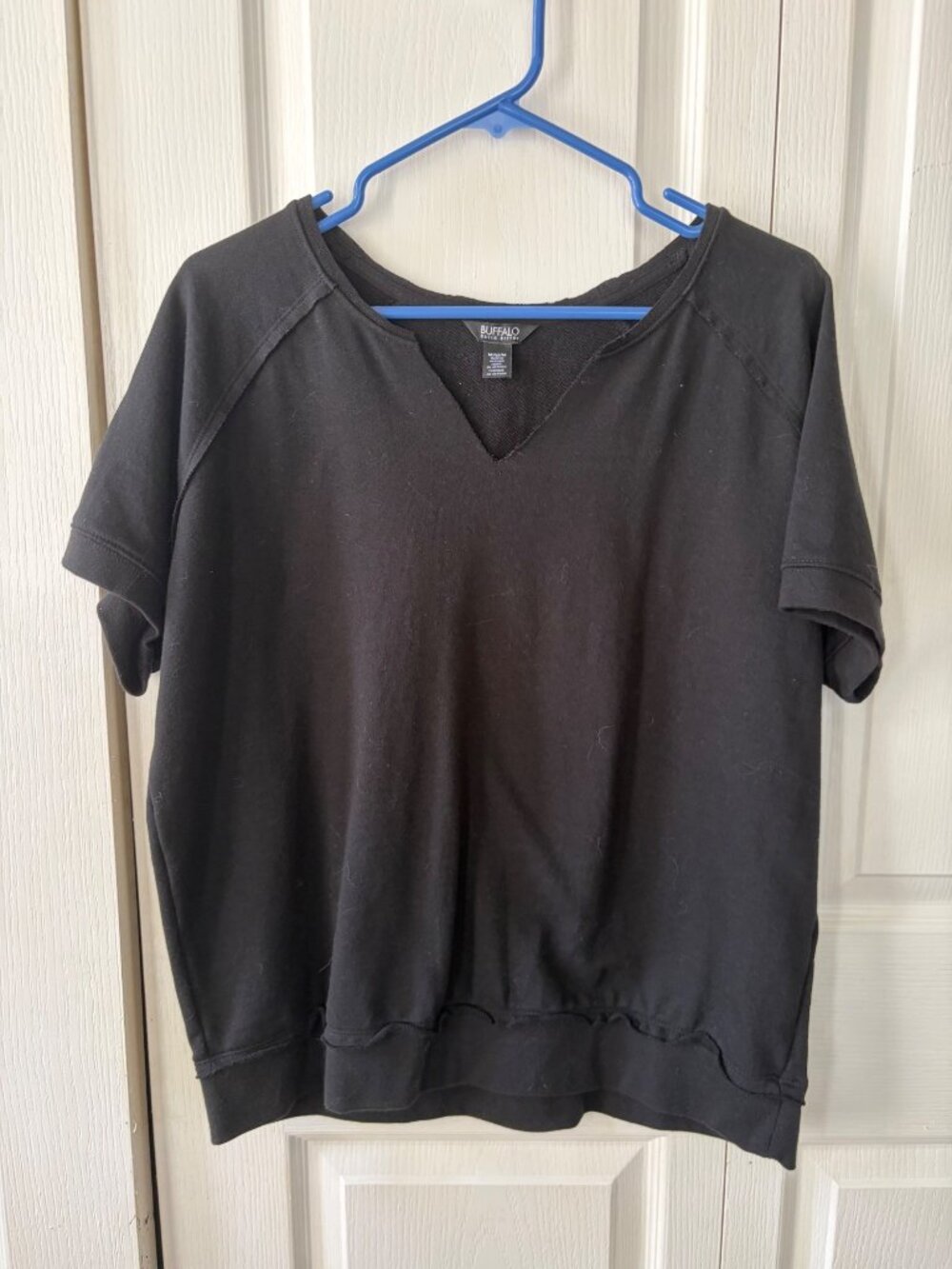 Buffalo David Bitton Black Short-Sleeve